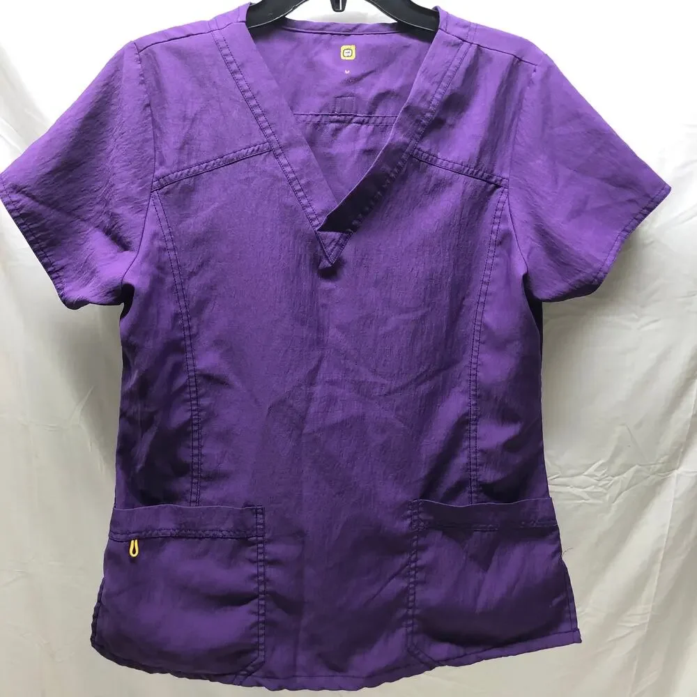 Purple Scrubs From Spread Good Cheer Size M
